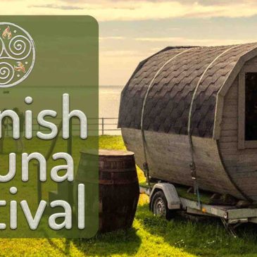 Group Sauna Ritual at the Cornish Sauna Festival