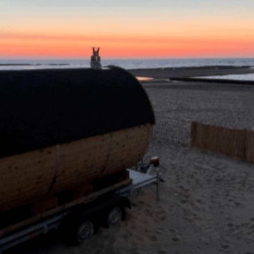 Group Sauna Ritual at Sea Scrub Sauna, Margate