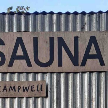 Group Sauna Ritual at Campwell Farm